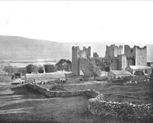 Castillo de Bolton, Wensleydale, North Yorkshire, 1894