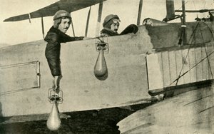 Lanzadores de bombas, 1914-1918, c1920 de Unbekannt