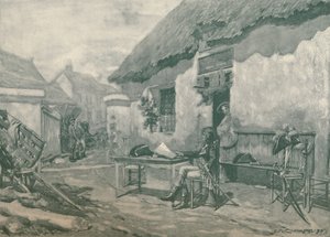 Bonaparte en el camino de París a Niza, 1896 de Unbekannt