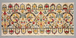 Franja de borde de una falda, 1600s - 1700s de Unbekannt