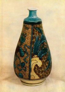 Botella - Kutani japonesa, finales del siglo XVII de Unbekannt