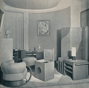 Boudoir del Salon des Artistes Decorateurs, por DIM de Unbekannt