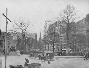 Bowling Green, Nueva York, c. 1897 de Unbekannt