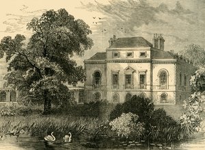 Casa de Brandenburgh, en 1815, c. 1878 de Unbekannt