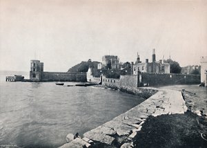 Isla Branksea - Vista General del Castillo, 1895 de Unbekannt