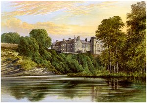 Castillo de Brechin, Brechin, Angus, Escocia, hogar del Conde de Dalhousie, c1880 de Unbekannt