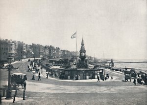 Brighton - Entrada al Acuario, mostrando el Muelle de la Cadena, 1895 de Unbekannt
