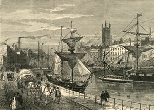 Bristol, desde el Muelle de San Agustín, 1898 de Unbekannt
