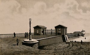 Muelle de Britannia, c. 1880 de Unbekannt