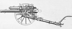 Cañón británico de 18 libras, 1915 de Unbekannt