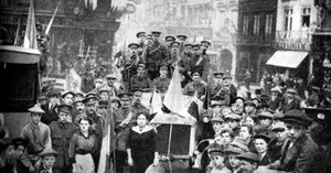 Fuerza Expedicionaria Británica en Rouen, Francia, Primera Guerra Mundial de Unbekannt
