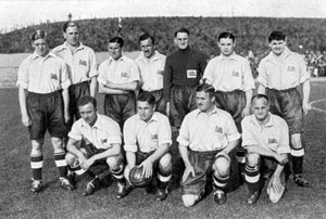 Equipo de fútbol olímpico británico, Juegos Olímpicos de Berlín, 1936 de Unbekannt