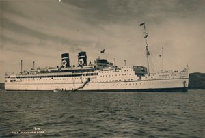 Barco de pasajeros británico SS Arandora Star de la Blue Star Line, 1936 de Unbekannt