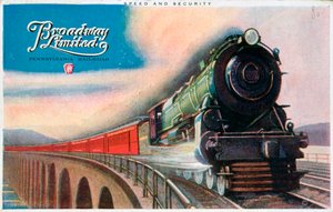 Broadway Limited, Ferrocarril de Pensilvania, 1927