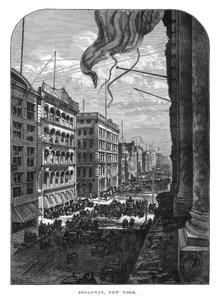 Broadway, Nueva York, siglo XIX