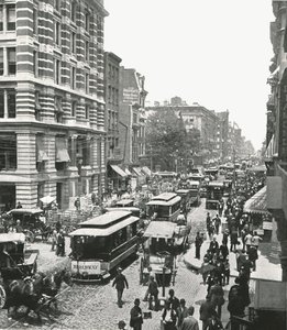 Broadway, Nueva York, EE.UU., 1895 de Unbekannt