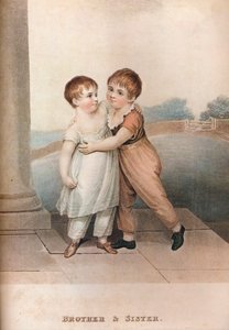 Hermano y hermana, siglo XVIII