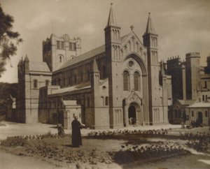 Iglesia de la Abadía de Buckfast, N.O, finales del siglo XIX-principios del siglo XX de Unbekannt
