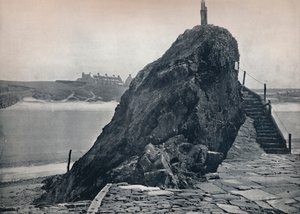 Bude - La Roca de la Capilla, 1895 de Unbekannt