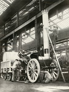 Construyendo el Cohete - en 1935, 1935 de Unbekannt