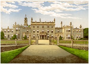 Bulwell Hall, Nottinghamshire, hogar de la familia Cooper, c1880 de Unbekannt