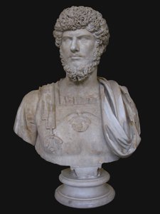 Busto de Lucio Vero, siglo II d.C.