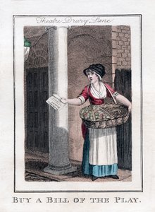 Compra un boleto de la obra, Teatro Drury Lane, Londres, 1805