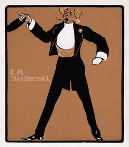 CH MacDermott 1845-1901, estrella del music hall, finales del siglo XIX de Unbekannt
