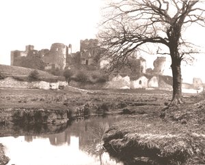 Castillo de Caerphilly, Gales, 1894 de Unbekannt