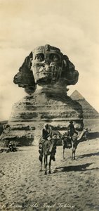 El Cairo - La Gran Esfinge, c1918-c1939 de Unbekannt