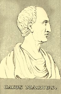 Cayo Mario, 157 a.C.- 86 a.C., 1830 de Unbekannt