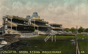 Calcuta. Tribuna del hipódromo, c1930s de Unbekannt