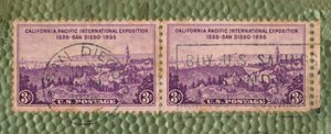 Exposición Internacional del Pacífico de California - Sello Postal de EE.UU., c1935