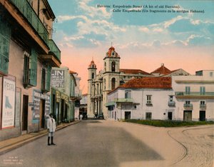 Calle Empedrado, La Habana Vieja, Cuba, c. 1920 de Unbekannt