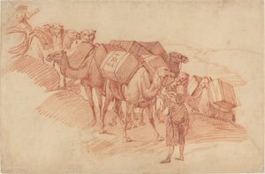Caravana de camellos de Unbekannt
