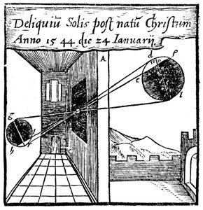 Cámara oscura, 1561