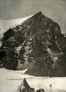 Campamento el 17 de diciembre en el glaciar Ferrar debajo de Sentinel Rock, 1908 de Unbekannt