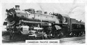 Locomotora de pasajeros de Canadian Pacific, Canadá, c. 1920s de Unbekannt