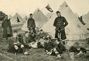 Soldados canadienses, Primera Guerra Mundial, 1914, c. 1920 de Unbekannt