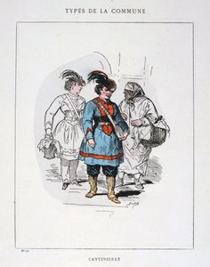 Cantineras, Comuna de París, 1871 de Unbekannt