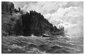 Cabo Raoul, Tasmania, Australia, 1886 de Unbekannt