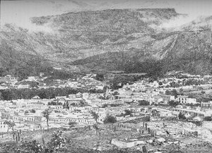 Ciudad del Cabo y la Montaña de la Mesa, Sudáfrica, c1900 1906 de Unbekannt