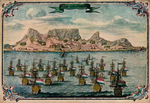 Ciudad del Cabo, c1680 de Unbekannt
