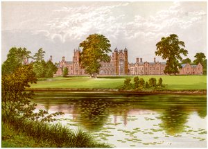 Capesthorne, Cheshire, hogar de la familia Davenport, c. 1880 de Unbekannt