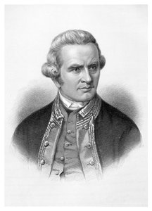 Capitán James Cook, explorador, navegante y cartógrafo inglés, 1886 de Unbekannt