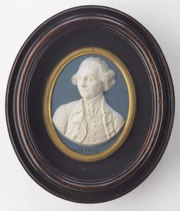 Medallón de retrato de Wedgwood del Capitán James Cook, ca 1776 de Unbekannt
