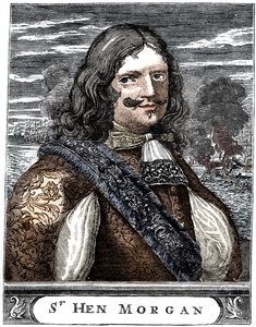 Capitán Morgan, bucanero del siglo XVII, c1880
