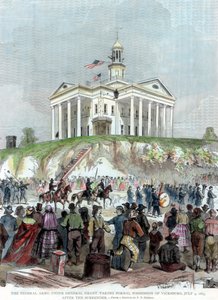 Captura de Vicksburg, Mississippi, por el ejército de la Unión, Guerra Civil Americana, 4 de julio de 1863 de Unbekannt