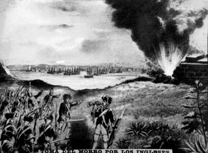 Captura del Morro, 1763, años 1920 de Unbekannt