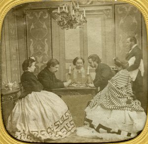 Juego de Cartas, siglo XIX de Unbekannt